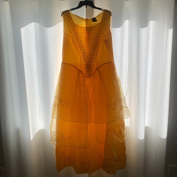 Disney Other - Beauty & The Beast Yellow Dress‎ Classic Belle Costume for Youth XL (18-20)
